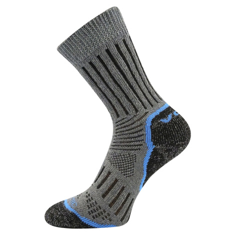 Voxx Guru Detské trekingové termo ponožky BM000004055000100715 šedá melé