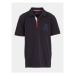 Tommy Hilfiger Polokošeľa Splitted Global Sripe KB0KB08318 D Tmavomodrá Regular Fit