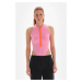 Dagi Pink Women's Bodysuit With Zipper