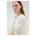 Blúzka Woolrich Broderie Anglaise Blouse Plaster White