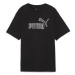 Puma ESSENTIALS + MARBELEIZED Dámske tričko, čierna, veľkosť