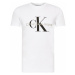 Calvin Klein Jeans Tričko  kamenná / čierna / biela