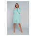 Women's Arena bathrobe with long sleeves - mint