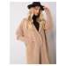 Dámsky kabát Fashionhunters Fur detailed