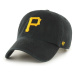 Čiapka 47brand MLB Pittsburgh Pirates čierna farba, s nášivkou, B-RGW20GWS-BKD