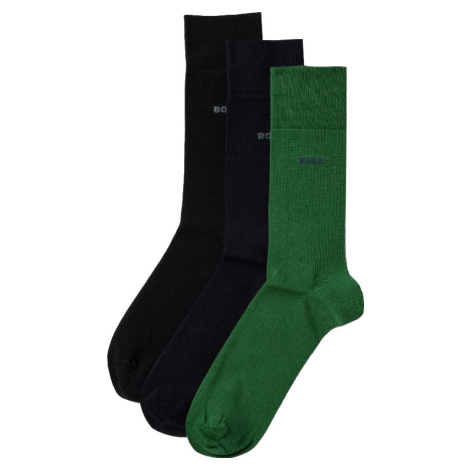 Hugo Boss 3 PACK - pánske ponožky BOSS 50469366-970 39-42