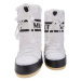 Dámske vysoké zimné topánky MOON BOOT MB ICON NYLON NA02 BLACK WHITE