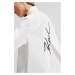 Košeľa Karl Lagerfeld Signature Tunic Shirt White