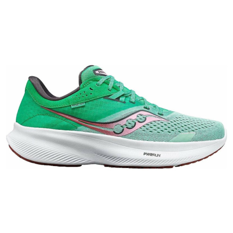 Saucony Ride 16 Womens Shoes Sprig/Peony Cestná bežecká obuv