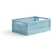 Skladacia prepravka midi Made Crate - crystal blue