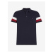 Tmavomodré pánske polo tričko Tommy Hilfiger