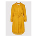 Selected Femme Košeľové šaty Damina 16059977 Žltá Regular Fit