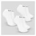 GymBeam Ponožky Ankle Socks 3Pack White  XL/XXL