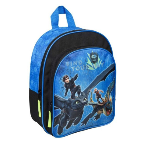 Oxybag KID BACKPACK JURASSIC WORLD Predškolský batoh, modrá, veľkosť