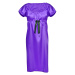 DKaren Plus Size Slip Anabel Violet