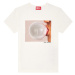 Tričko Diesel T-Uncutie-Long-N7 T-Shirt Off White