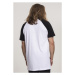 Mr. Tee Ramones Circle Raglan Tee wht/blk