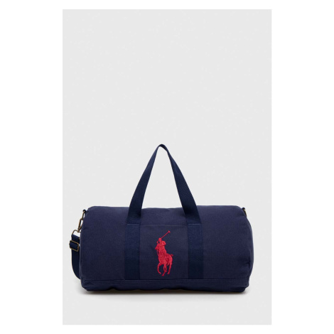 Detská taška Polo Ralph Lauren tmavomodrá farba