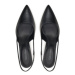 Calvin Klein Sandále Slingback Pump 50 HW0HW02069 Čierna