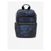 Dark Blue Patterned Diesel Backpack - Women