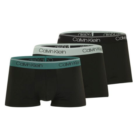 Calvin Klein Underwear Boxerky  mätová / tmavozelená / čierna / biela