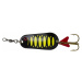 Dam blyskáč effzett standard spoon uv fluo yellow black - 5,5 cm 22 g