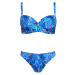 Dvojdielne plavky Self S730 Bora Bora 1 Modrá
