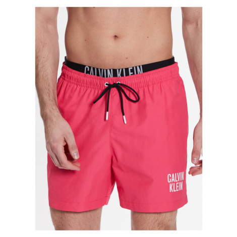Calvin Klein Swimwear Plavecké šortky KM0KM00798 Ružová Regular Fit