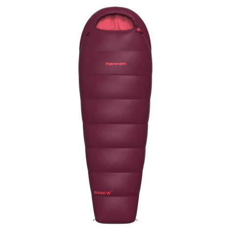 Lightweight sleeping bag Hannah BIVAK W 240 rhododendron/poppy red II