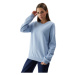 Dámska mikina 4F SWEATSHIRT-4FWSS24TSWSF0954-34S-LIGHT BLUE