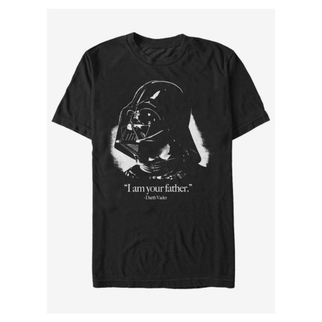 Černé unisex tričko ZOOT.Fan Star Wars Vader is the Father