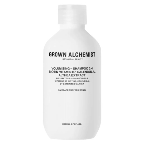 Grown Alchemist Šampón pre objem vlasov Biotín-Vitamín B7, Calendula, Althea Extract 200 ml
