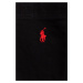 Bavlnená taška Polo Ralph Lauren čierna farba,405842686001