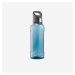 Turistická plastová fľaša MH500 s rýchlouzáverom 0,8 litra modrá