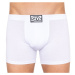 Men's boxers Styx long classic rubber white