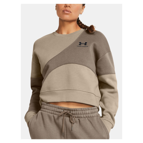 Mikina Under Armour Essential Fleece Crop Crew