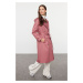 Trendyol Dusty Rose Regular Belted Trench Coat