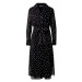 SOAKED IN LUXURY Kleid 'Carroll Halima'  čierna / biela