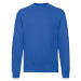 Men's Blue Sweatshirt Set-in Sweat Fruit of the Loom