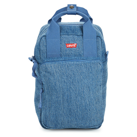 Levis  WOMEN'S L-PACK MINI  Ruksaky a batohy Modrá Levi´s