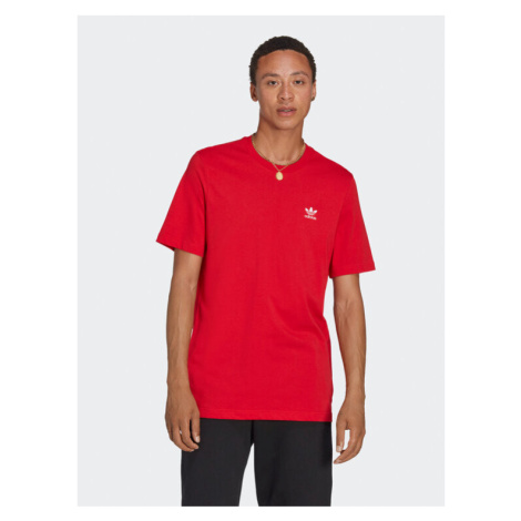 Adidas Tričko Trefoil Essentials T-Shirt IA4869 Červená Regular Fit