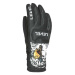 Level RACE JR Detské rukavice, čierna, veľkosť
