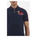 Polokošeľa La Martina Man Polo S/S Piquet Stretch Navy