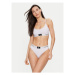 Calvin Klein Underwear Stringové nohavičky 000QF7248E Fialová