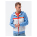 Ombre Men's hooded windbreaker jacket