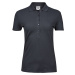 Tee Jays Dámske polo tričko TJ145 Dark Grey Solid