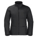 Čierna dámska zimná bunda Jack Wolfskin Bergland INS Hoody W 1207231-6000