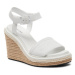 Calvin Klein Espadrilky Wedge Sandal 70 He HW0HW02050 Biela