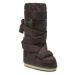 Dámske vysoké zimné topánky MOON BOOT Icon Mega Lace dark brown