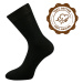 Lonka Fany Dámske bavlnené ponožky - 3 páry BM000000636200102301 čierna